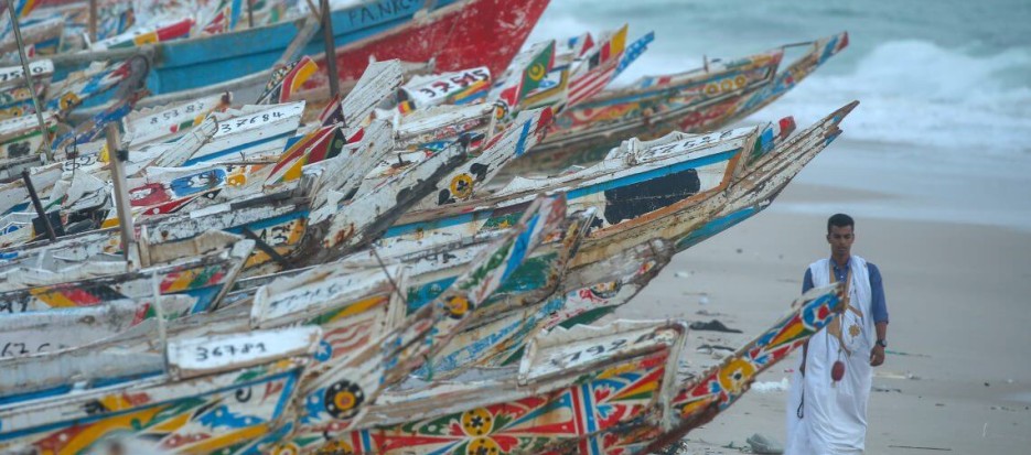 Goodwill fishing help in Mauritania